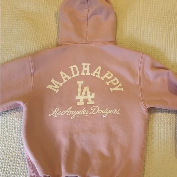 Madhappy Size Small Dodgers Fleece Hoodie - Picture 4 of 7